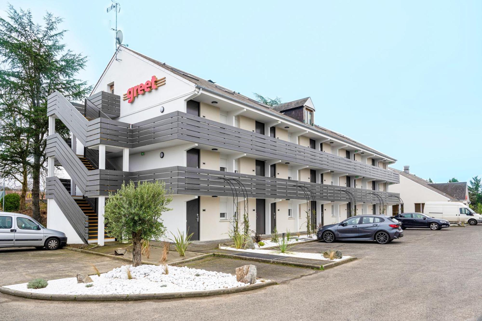 Greet Hotel Châtellerault Exterior foto